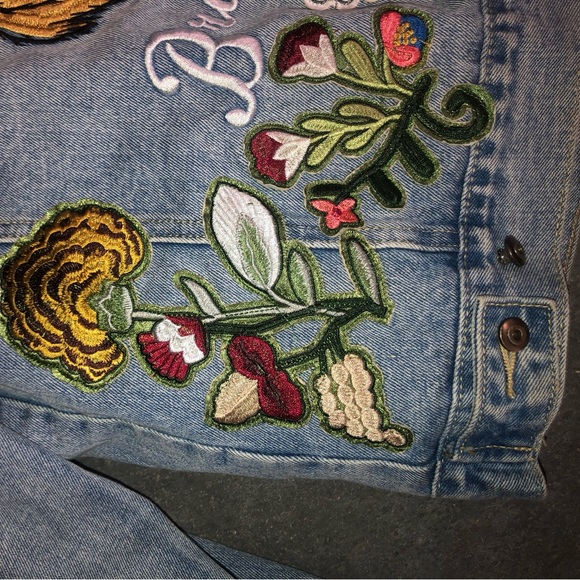 Fur Lined Jean Jacket - Picture 8 of 10